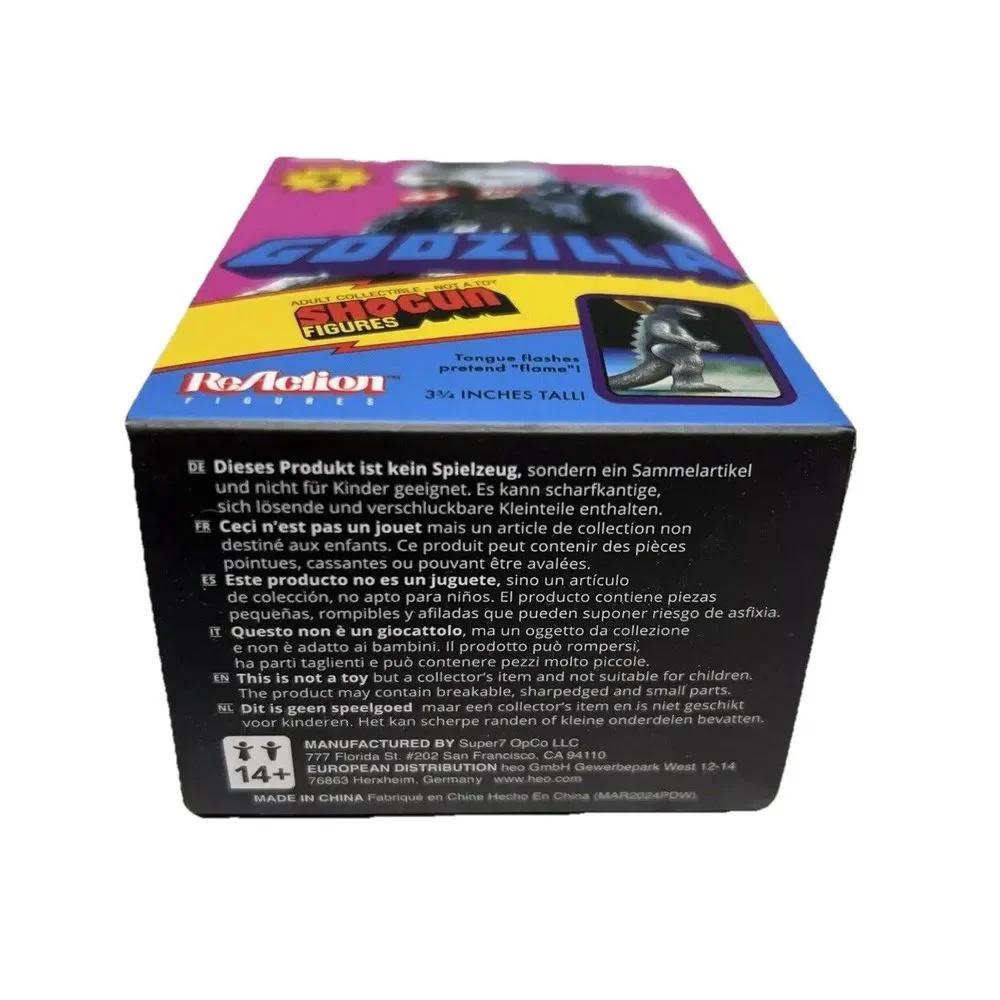 Super7 ReAction Shogun‎ Godzilla Mystery Figure Blind Box Series 2 NEW SEALED 🦖